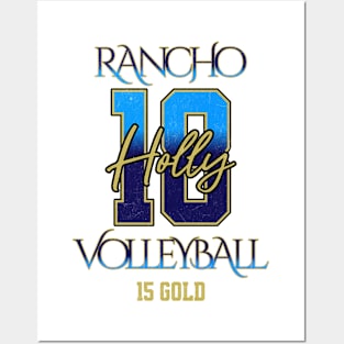 Holly #18 Rancho VB (15 Gold) - White Posters and Art